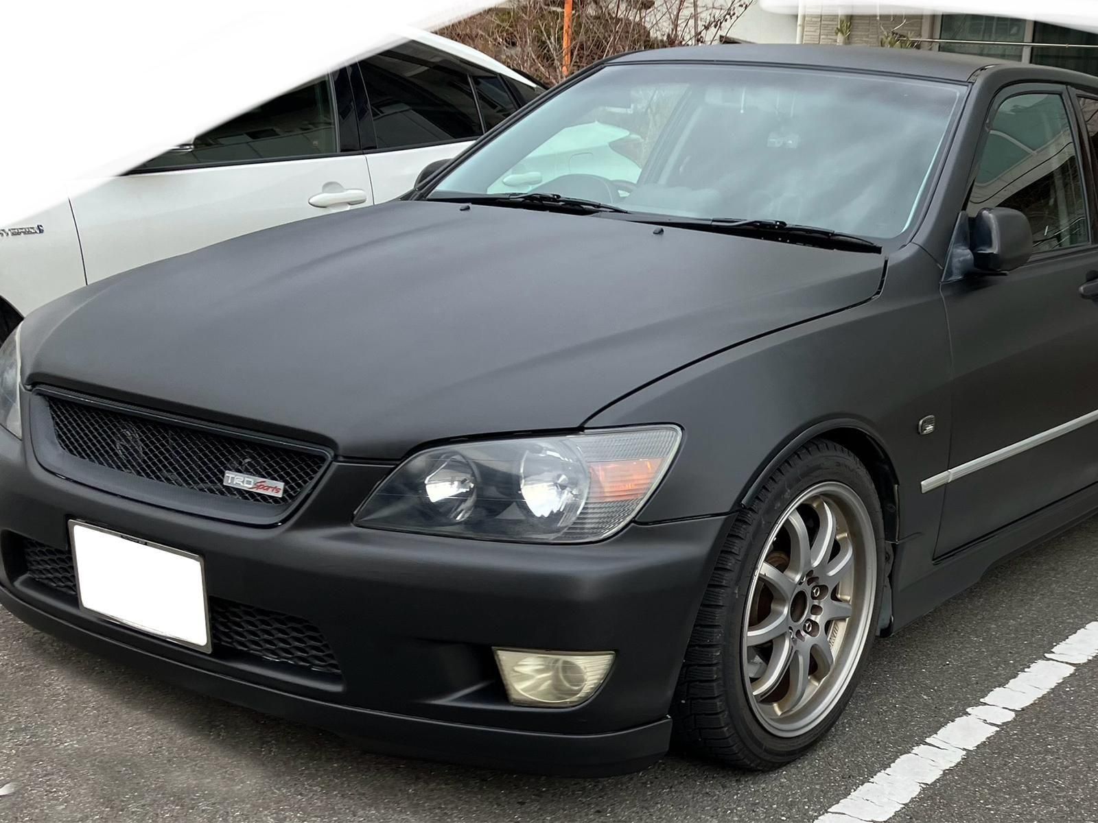 トヨタ チェイサーをマットブラックで刷毛塗り全塗装！ - 刷毛（ハケ