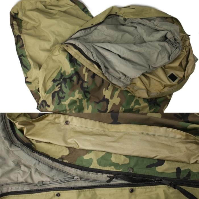 米軍 モジュラースリーピングバッグ パトロール + ビビィ ゴアテックス