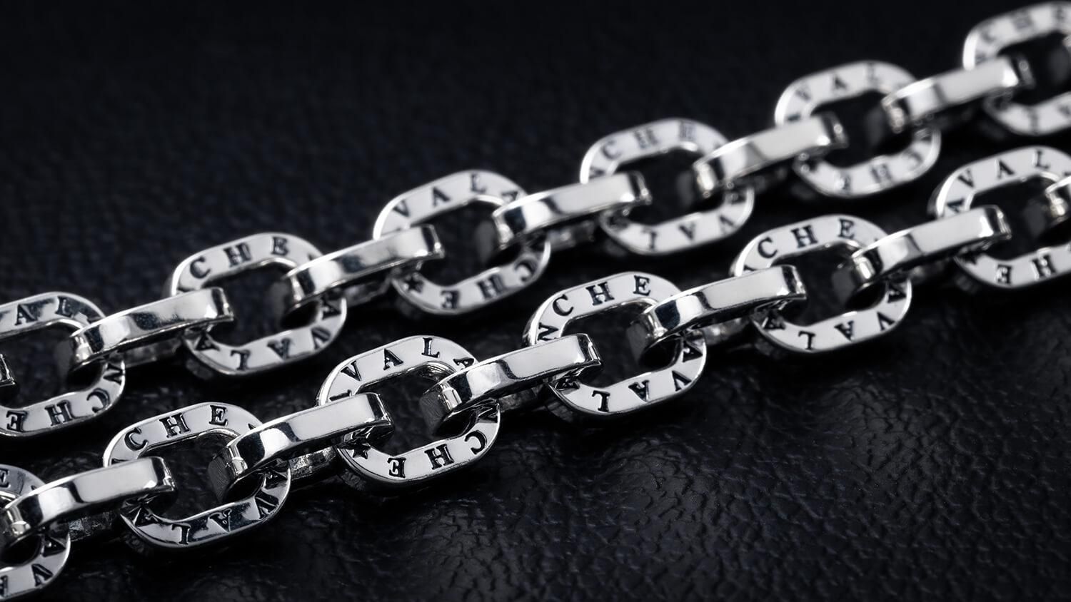 アヴァランチシグネチャー フラットアンカー シルバー ブレスレット 幅