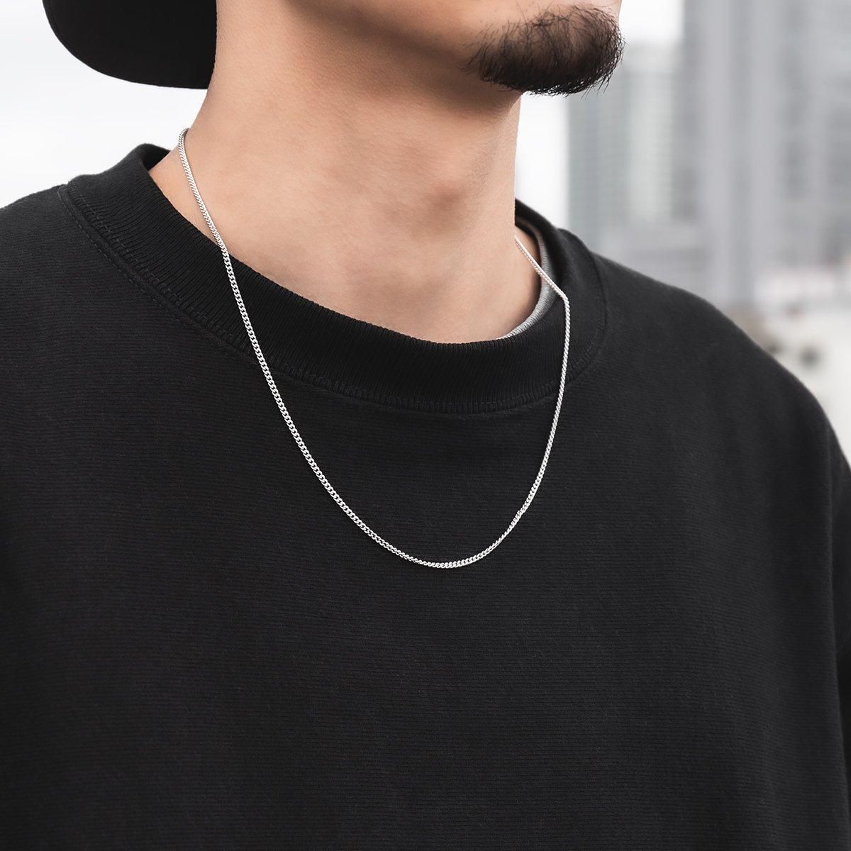 シルバー マイアミネックレス 幅2mm 40cm-60cm 060KDO2 - AVALANCHE