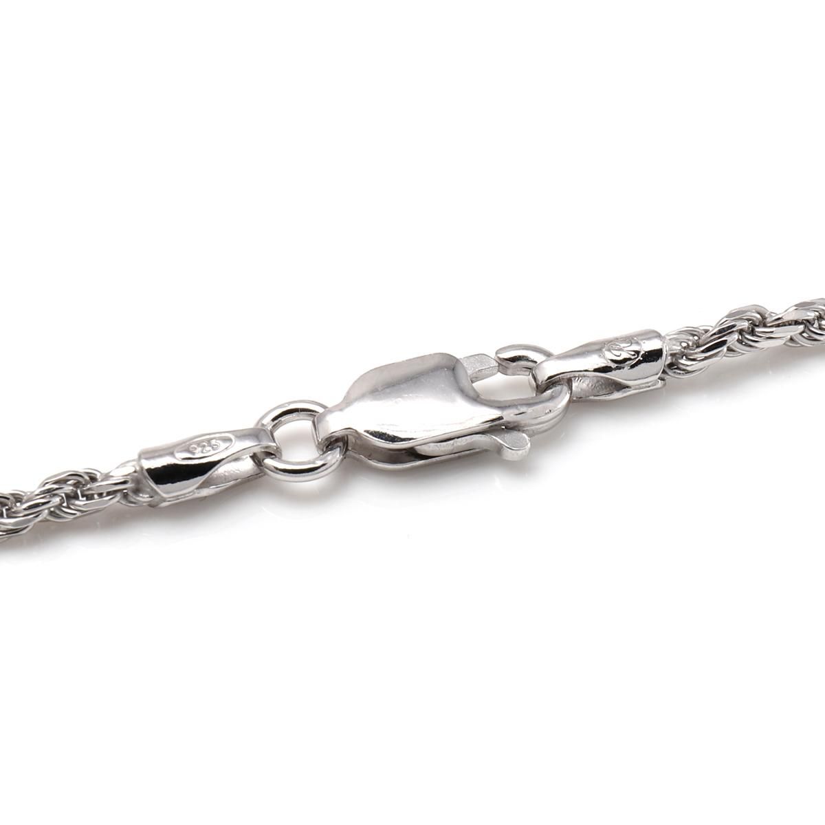 シルバー ネックレス&ペンダント 幅2mm 40cm-45cm A7LP10249/040HCMD