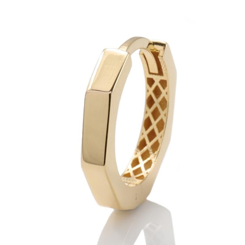 10K イエローゴールド フランクリンブレスレット 幅3mm 18cm-20cm