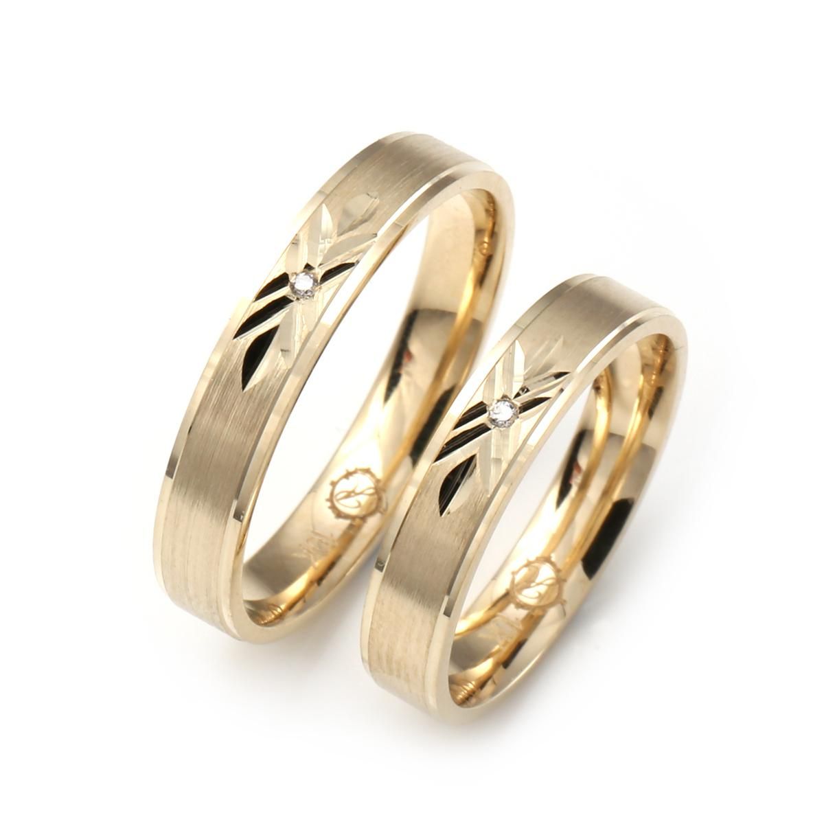 ダイヤモンド 10K イエローゴールド リング 7号-23号 LT-S23Y