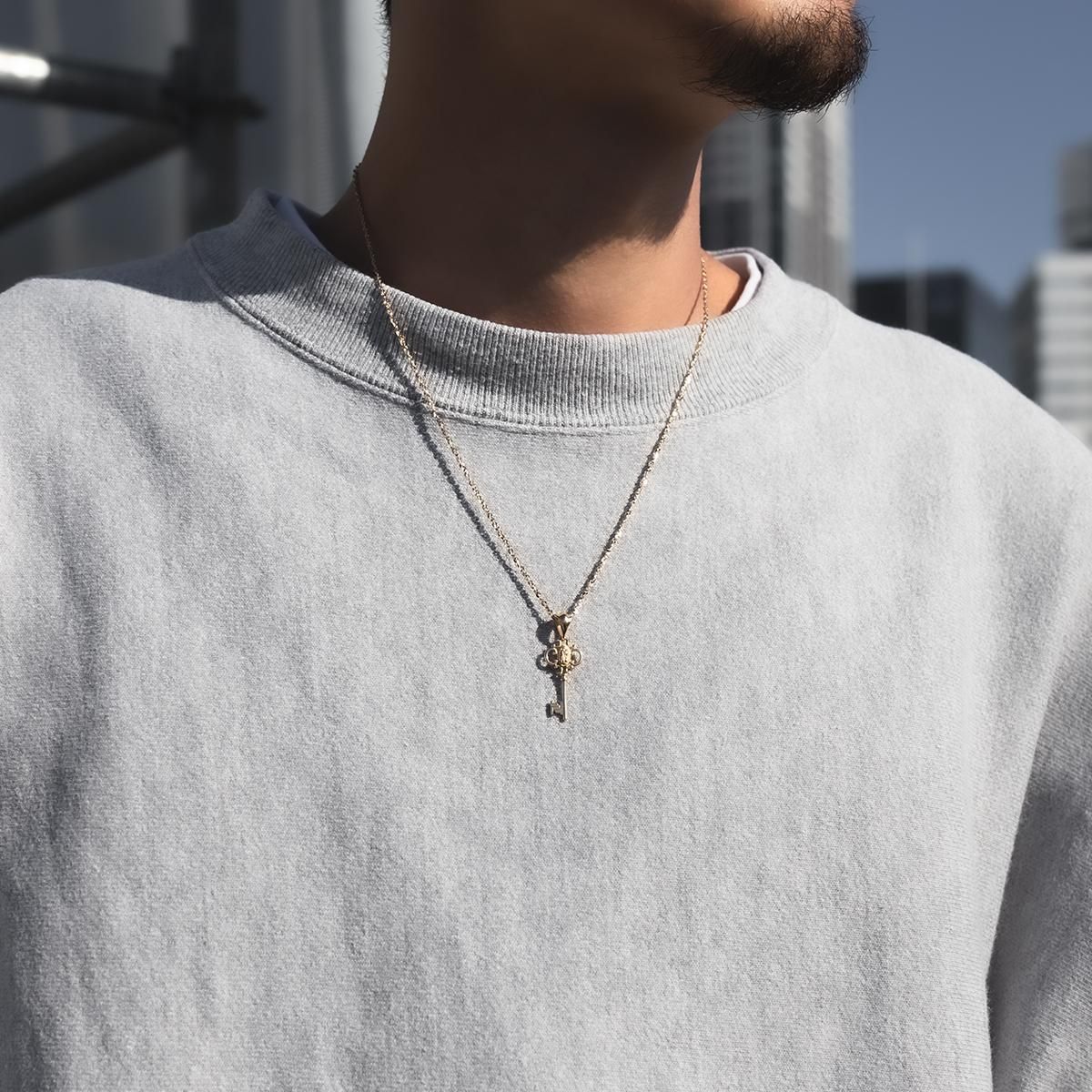 10K イエローゴールド ネックレス&ペンダント 40cm-50cm 3-16019-01/3