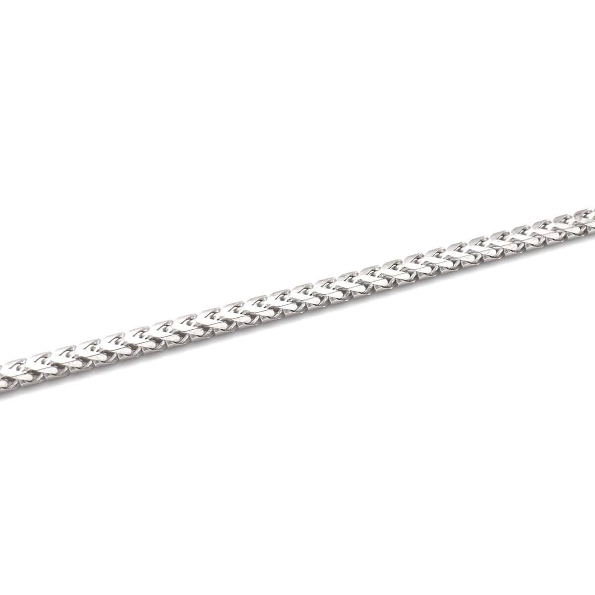 シルバー フランクリンネックレス 幅2.5mm 46cm-66cm ACH320