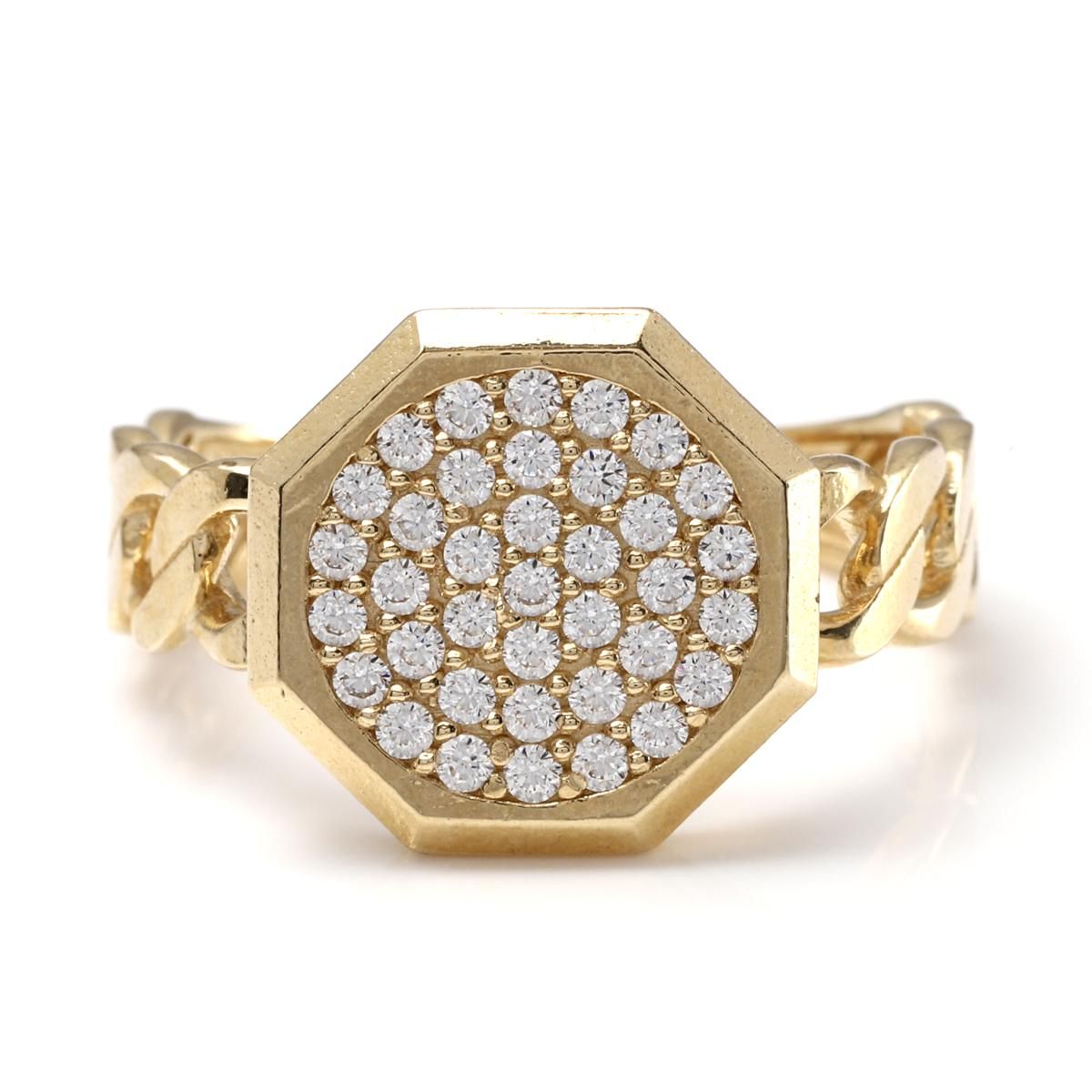 10K イエローゴールド リング 13号 DR-271 - AVALANCHE OFFICIAL STORE