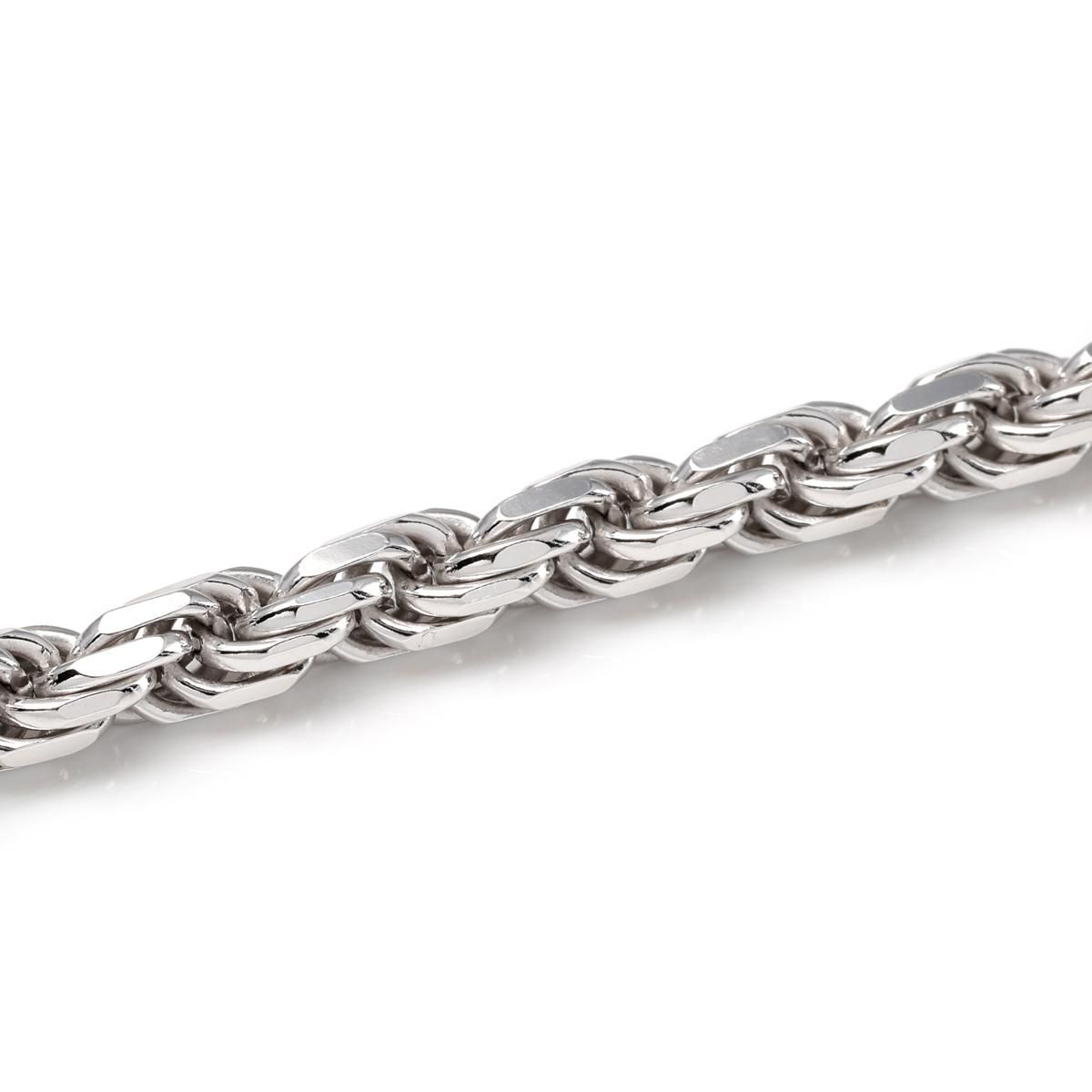 シルバー ロープネックレス 幅5.5mm 50cm-55cm 120HCMD - AVALANCHE