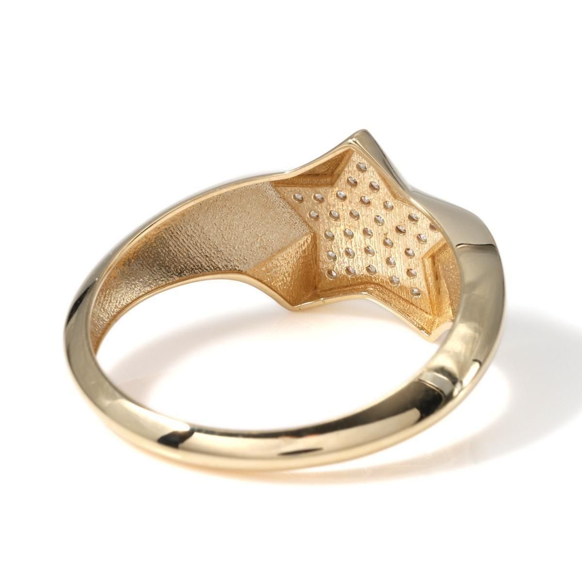 10K イエローゴールド リング 16号-21号 Y23-316 - AVALANCHE OFFICIAL