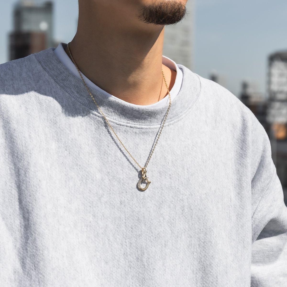 10K イエローゴールド ネックレス&ペンダント 45cm-50cm Mサイズ 3