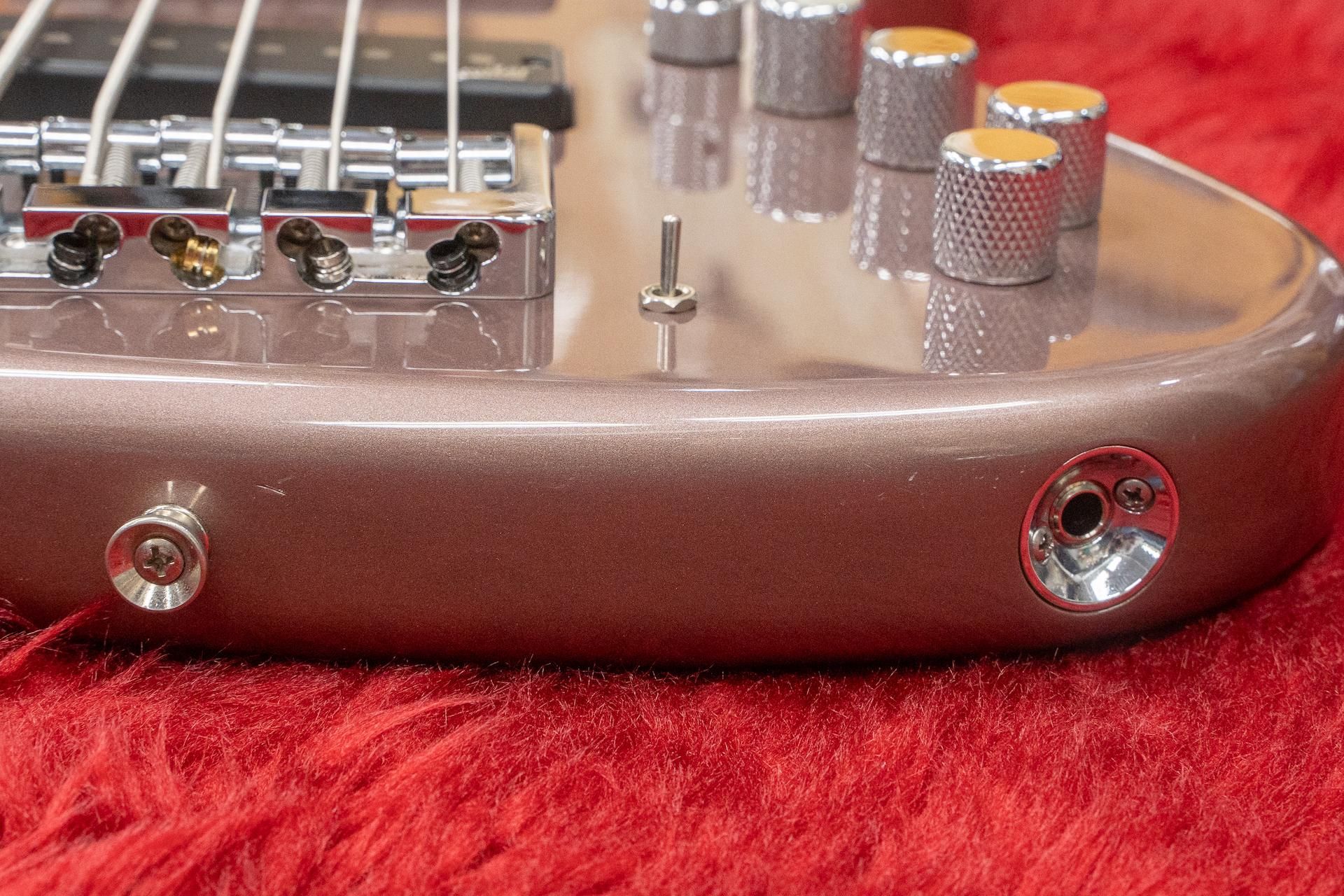 used】Miura Guitars USA / MB-2 5st Burgundy #76 4.215kg【横浜店