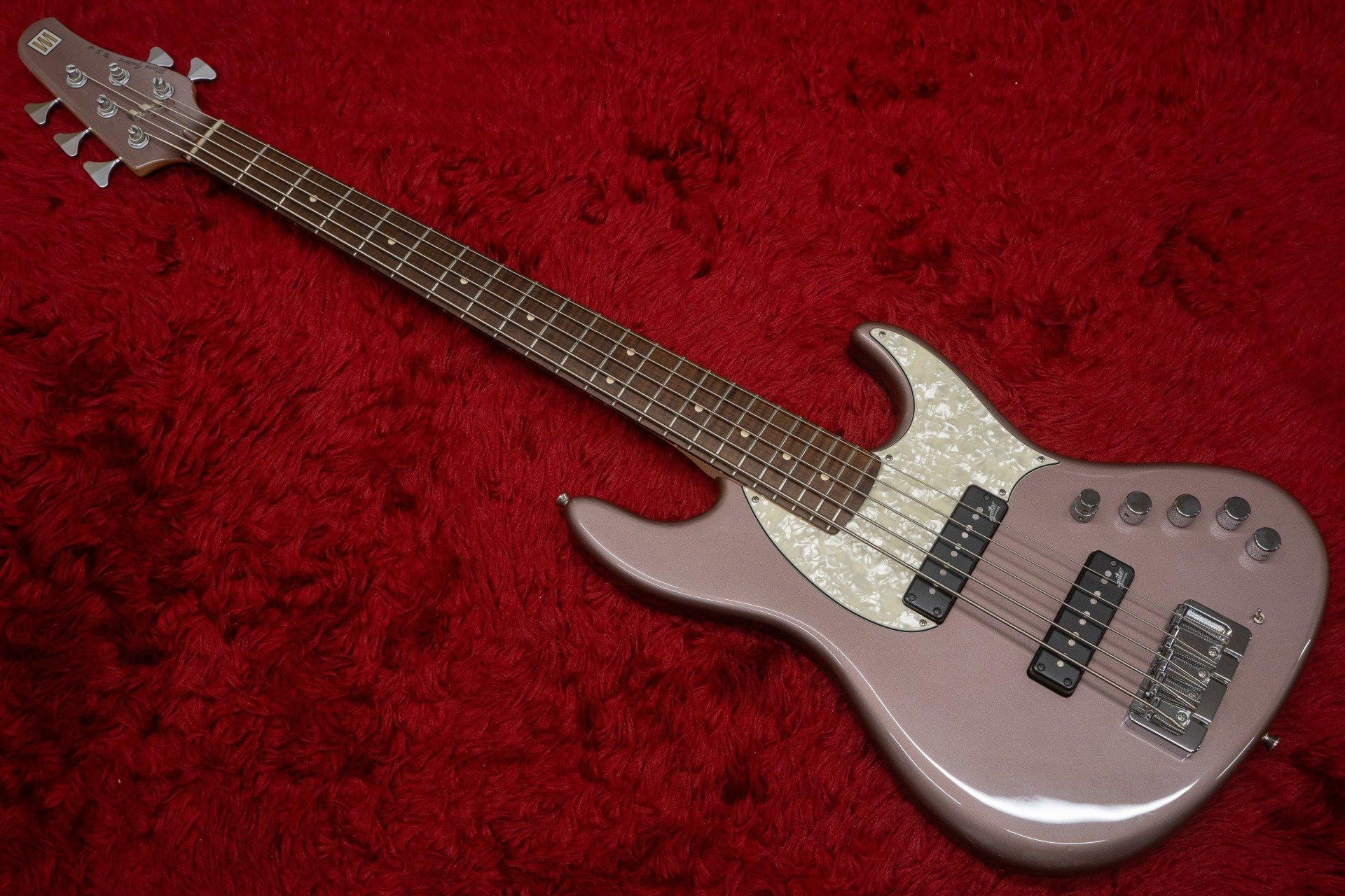 used】Miura Guitars USA / MB-2 5st Burgundy 4.215kg #76【GIB横浜