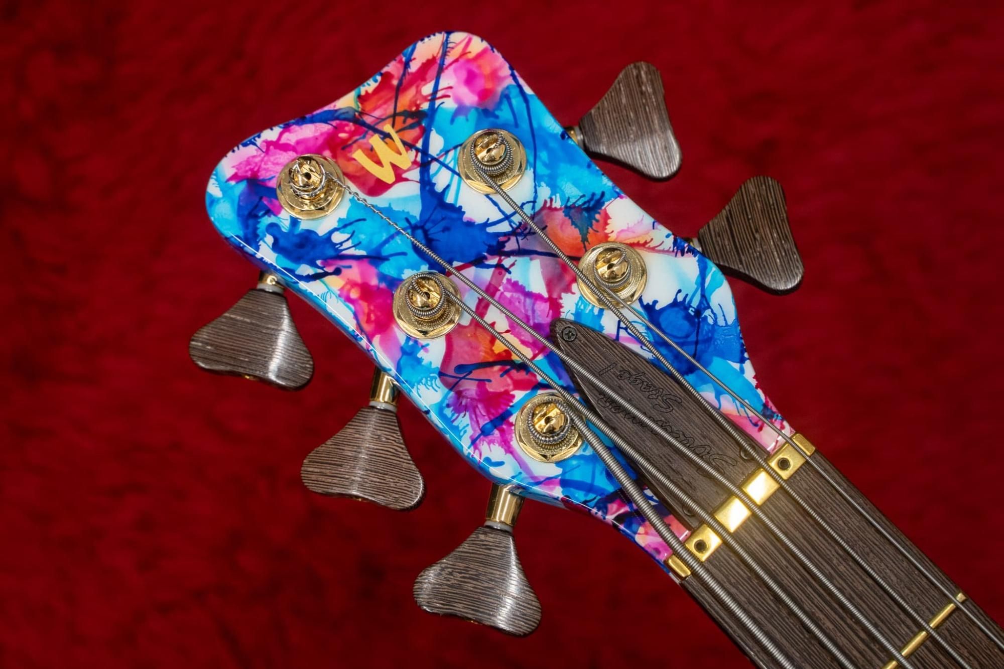 new】Warwick / Custom Shop Streamer Stage I 5st Blue Swirl 5.455kg