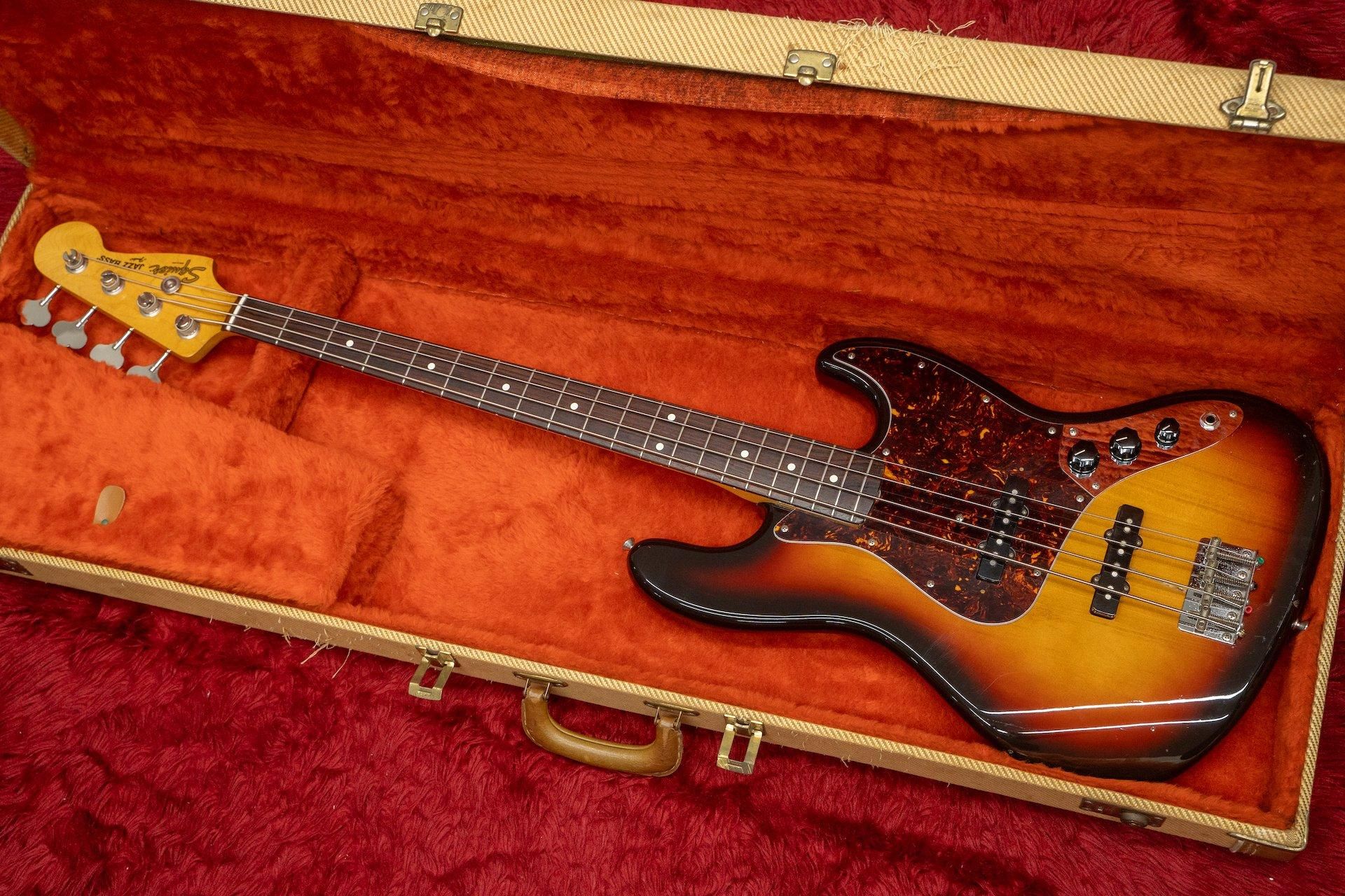 used】Squier by Fender / Jazz Bass 1983 3.995kg #JV79421【委託品