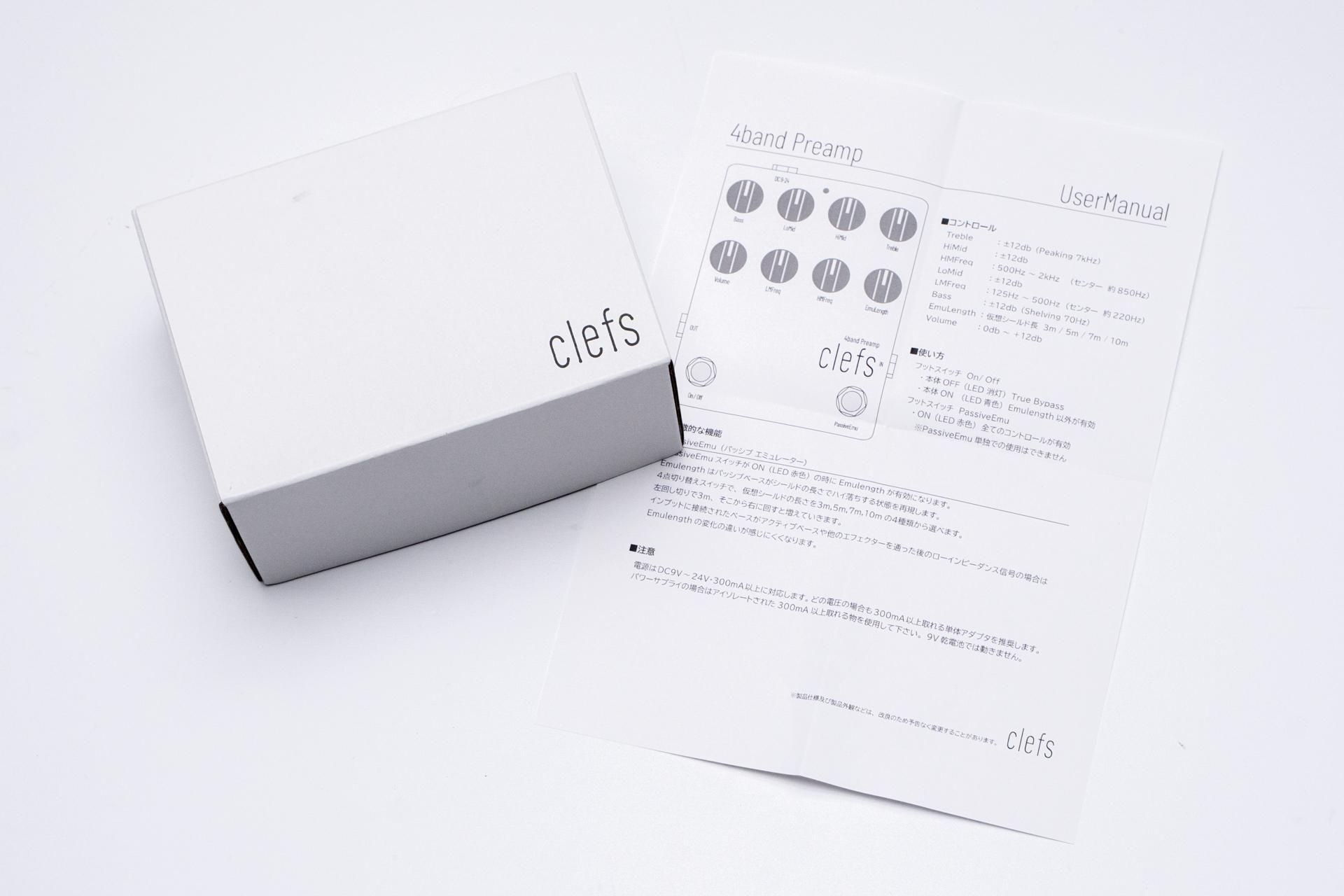new】Clefs / #1 Preamp Ver.2.0【GIB横浜】 - Geek IN Box