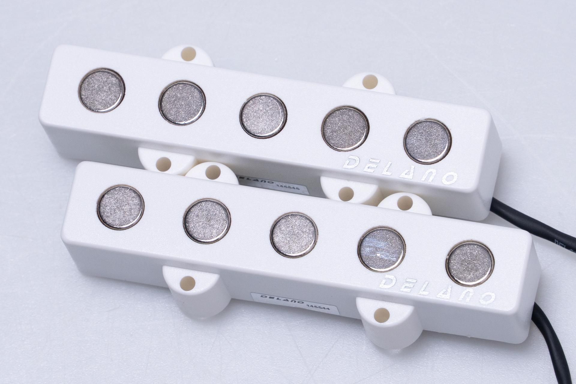 new】Delano / JMVC 5 FE/M2 WHITE for 5strings【GIB横浜】 - Geek IN Box