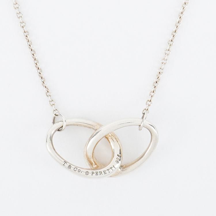 ダブルループネックレス シルバー ヴィンテージ|ティファニー TIFFANY