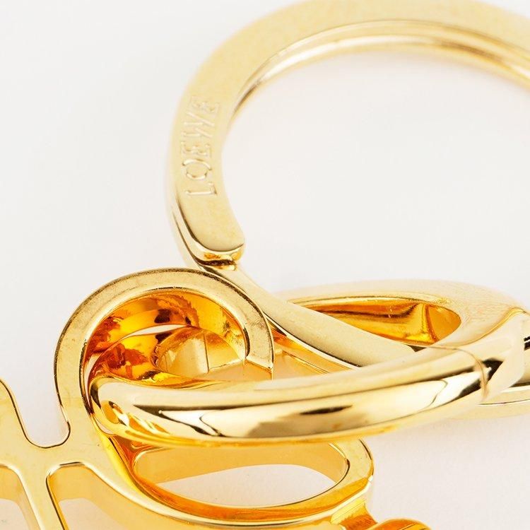 アナグラムキーリング ゴールド ヴィンテージ|ロエベ LOEWE - 【公式