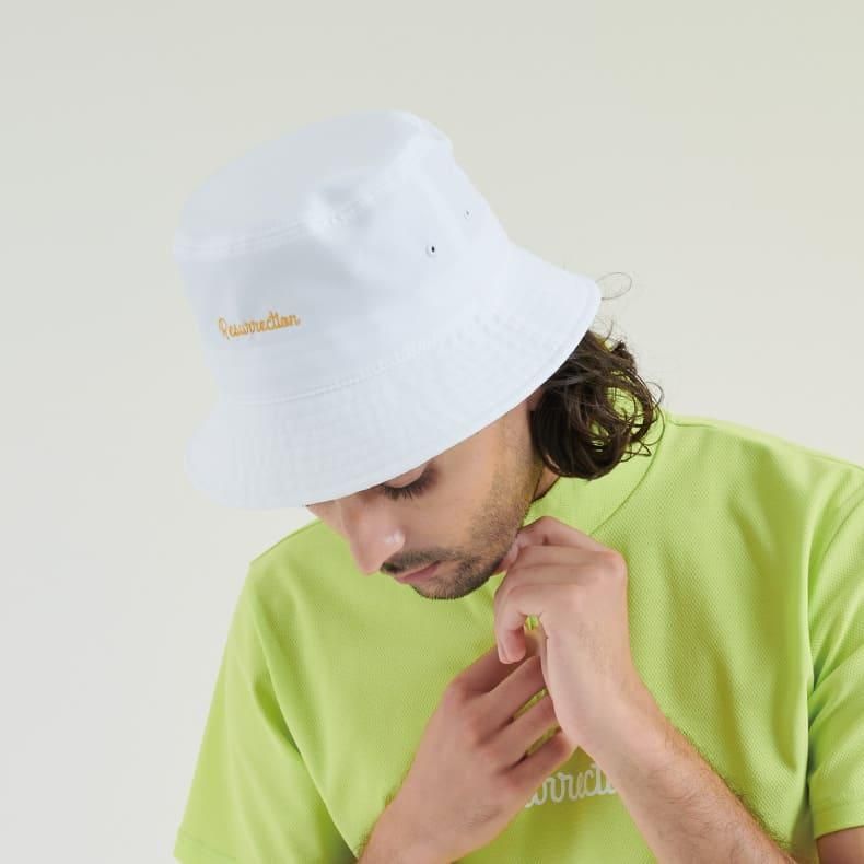 2フェイスバケットハット ホワイト | Resurrection レザレクション