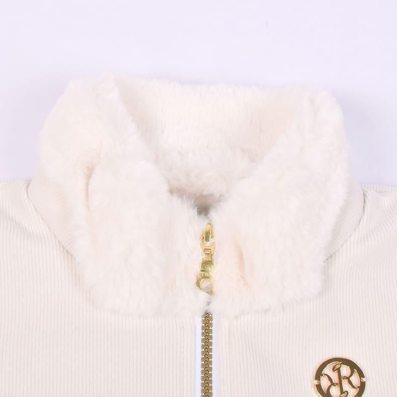 ウィメンズ スイッチングファーベスト ホワイト | Resurrection