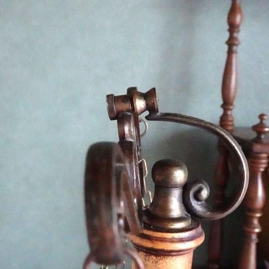 アンティーク 天秤 | フランスヴィンテージ 天然木とブロンズの天秤