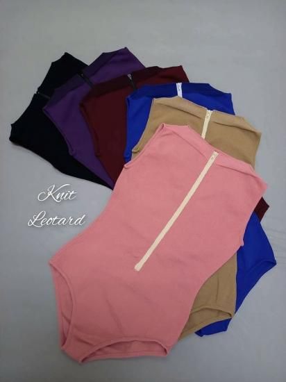 工場長のニットレオタード - ドナプリマ[Donna Prima] かわいいニット