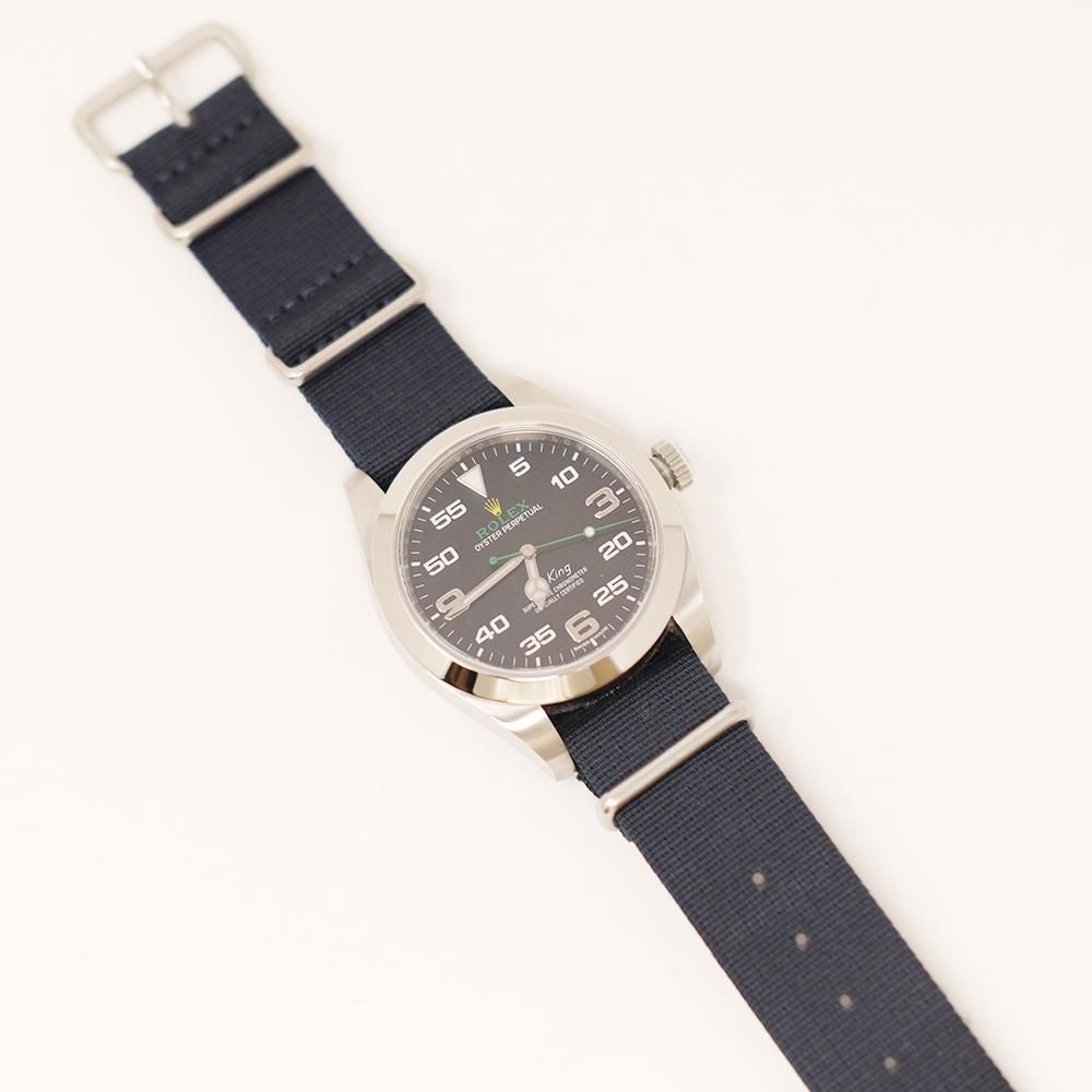 DOUBLE RL ダブル アールエル [WRIST-WATCH STRAP] NATO ベルト (NAVY