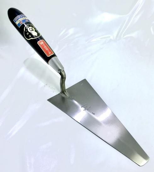 紅コウモリ（公森鏝）オールステン鋼/片方ブロック鏝210mm,左官道具