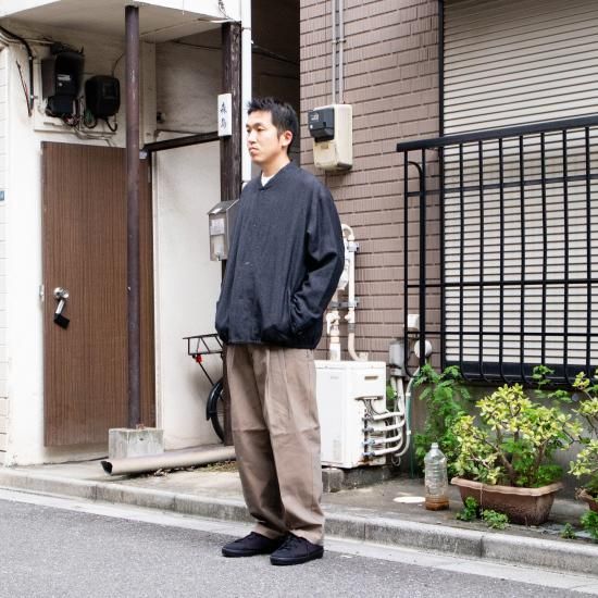 STILL BY HAND スティルバイハンド 「リネン・ウール素材ブルゾン