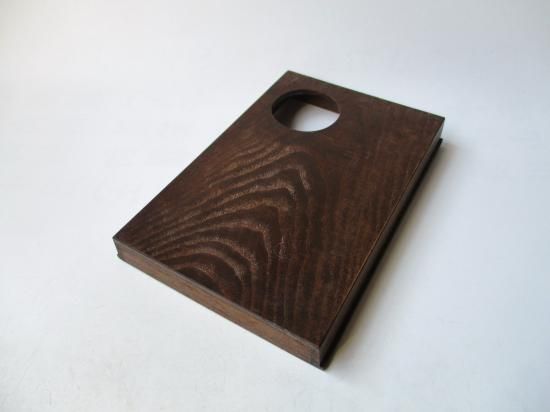 面取銀杏蒔絵 女桑 蝋引仕上げ 茶箱 (合箱) 仙正女桑 棗・香合・茶筅筒