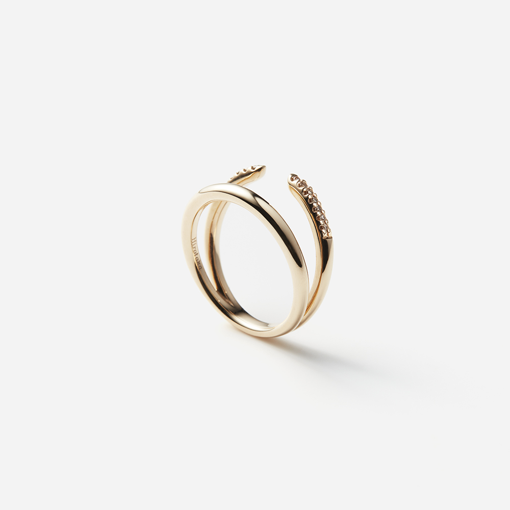 Hirotaka（ヒロタカ) Manta Diamond Ring | ダイヤモンド リング