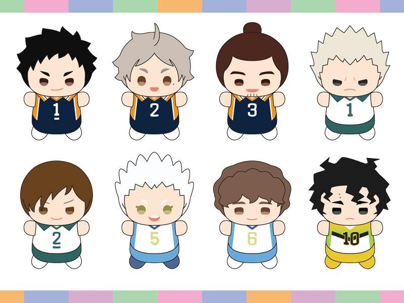 もちもちマスコットたっち ハイキュー!! vol.3（1BOX=8個入）