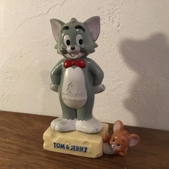 トム＆ジェリー 十六銀行 貯金箱【希少品】