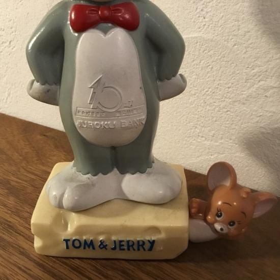 トム＆ジェリー 十六銀行 貯金箱【希少品】