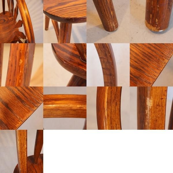 Shin Lee(シンリー)のレッドオーク材 ダイニングチェア2脚セットです