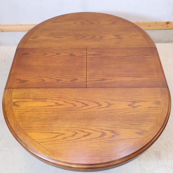 MITSUKOSHI(三越家具)の高級家具、Brugge(ブルージュ)のオーク材 伸長