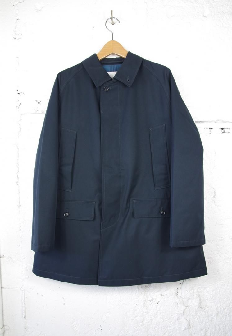 NANAMICA SUBF355 2L GORE-TEX SHORT SOUTIEN COLLAR COAT [NAVY] | ZOOL