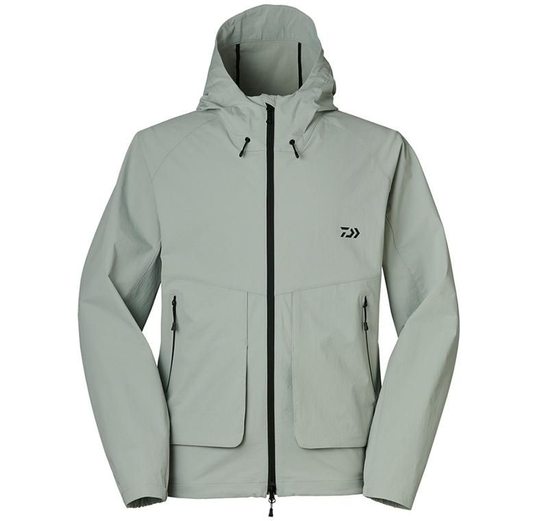 ダイワ フライポケットフーディージャケット DJ-8322 アイスグレー M