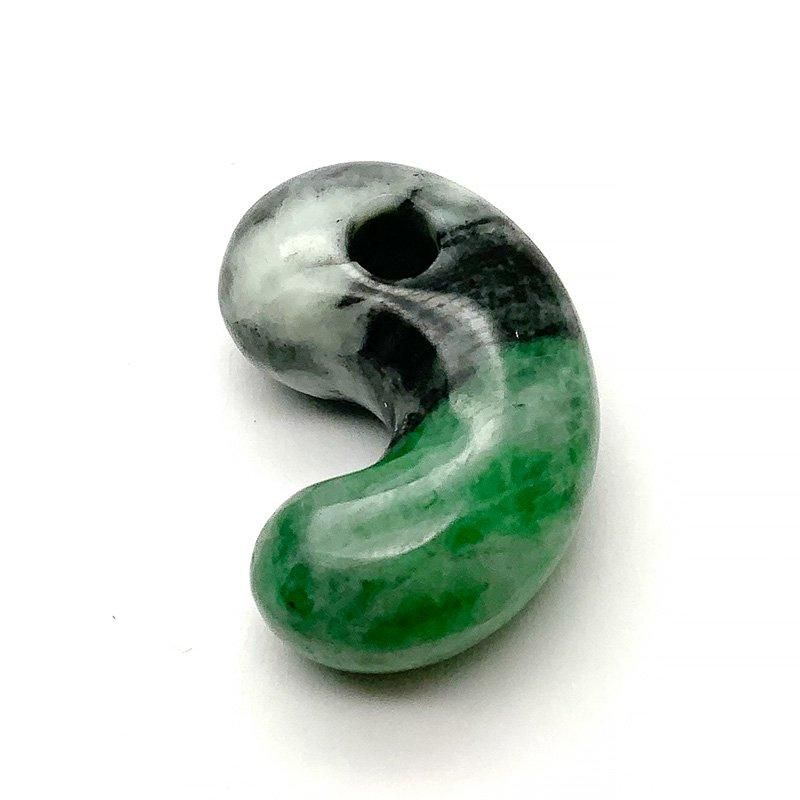 糸魚川翡翠 勾玉 巴型 】 糸魚川産翡翠, ひすい, ヒスイ, Jade, 限定品