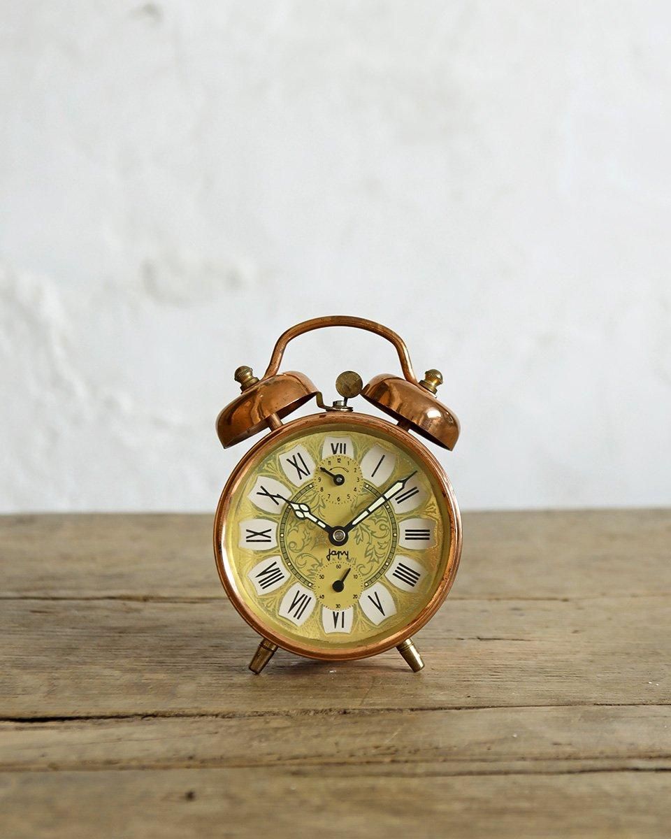 フランスアンティーク ヴィンテージ JAPY社 置き時計 (目覚まし時計).1