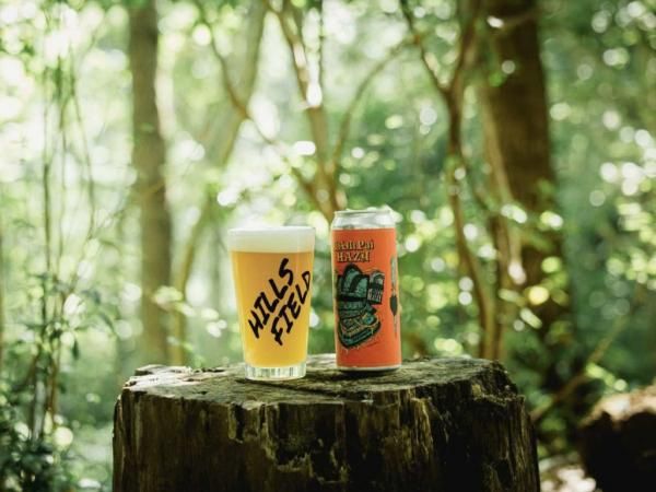 HILLS FIELD(ヒルズフィールド) オリジナルパイントグラス HILLS FIELD