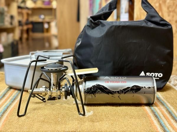 SOTO レギュレーターストーブ サンドベージュ PDS限定セット