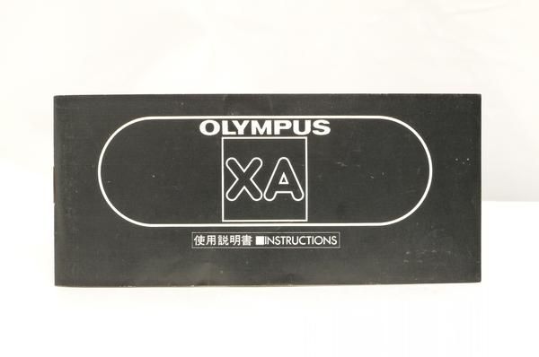 オリンパス XA モルト交換済 ストロボA11付 説明書付 - 日進堂カメラ