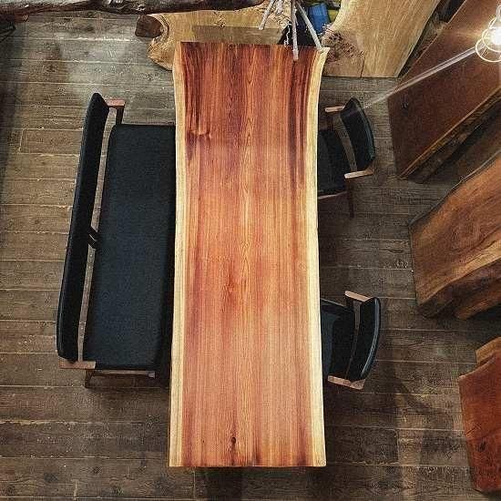 NO56 杉一枚板 ｜一枚板テーブル 通販｜大阪｜一枚板・無垢板家具工房