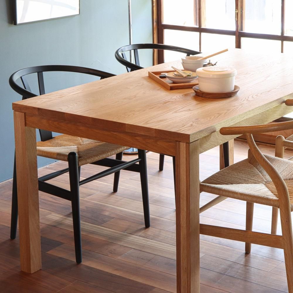 三島家具オリジナル SELECTダイニングテーブル 木製4本脚 - 丁寧な