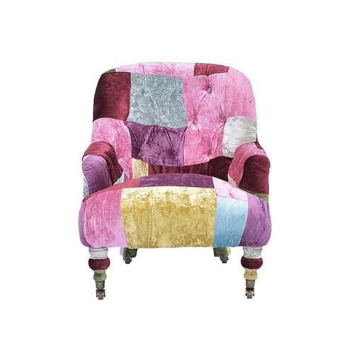 HALO】ANNE CHAIR /VELVET PATCHWORK BOHEM - SHOP ASPLUND ebisu WEB