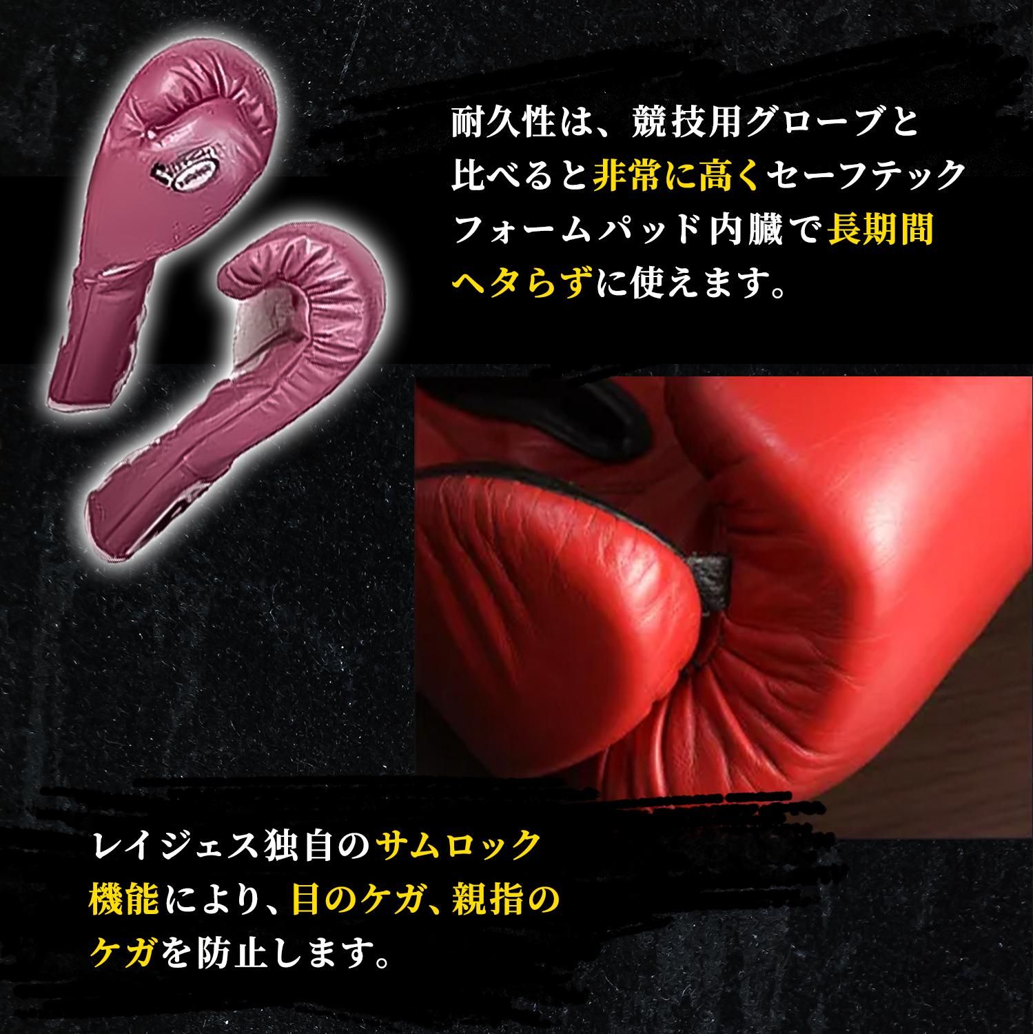 レイジェス(reyes) 耐久性の高い公式用グローブ【セーフテック 紐式