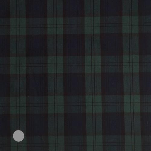 グリーンネイビーチェック - 布の通販・いい布ドットコム