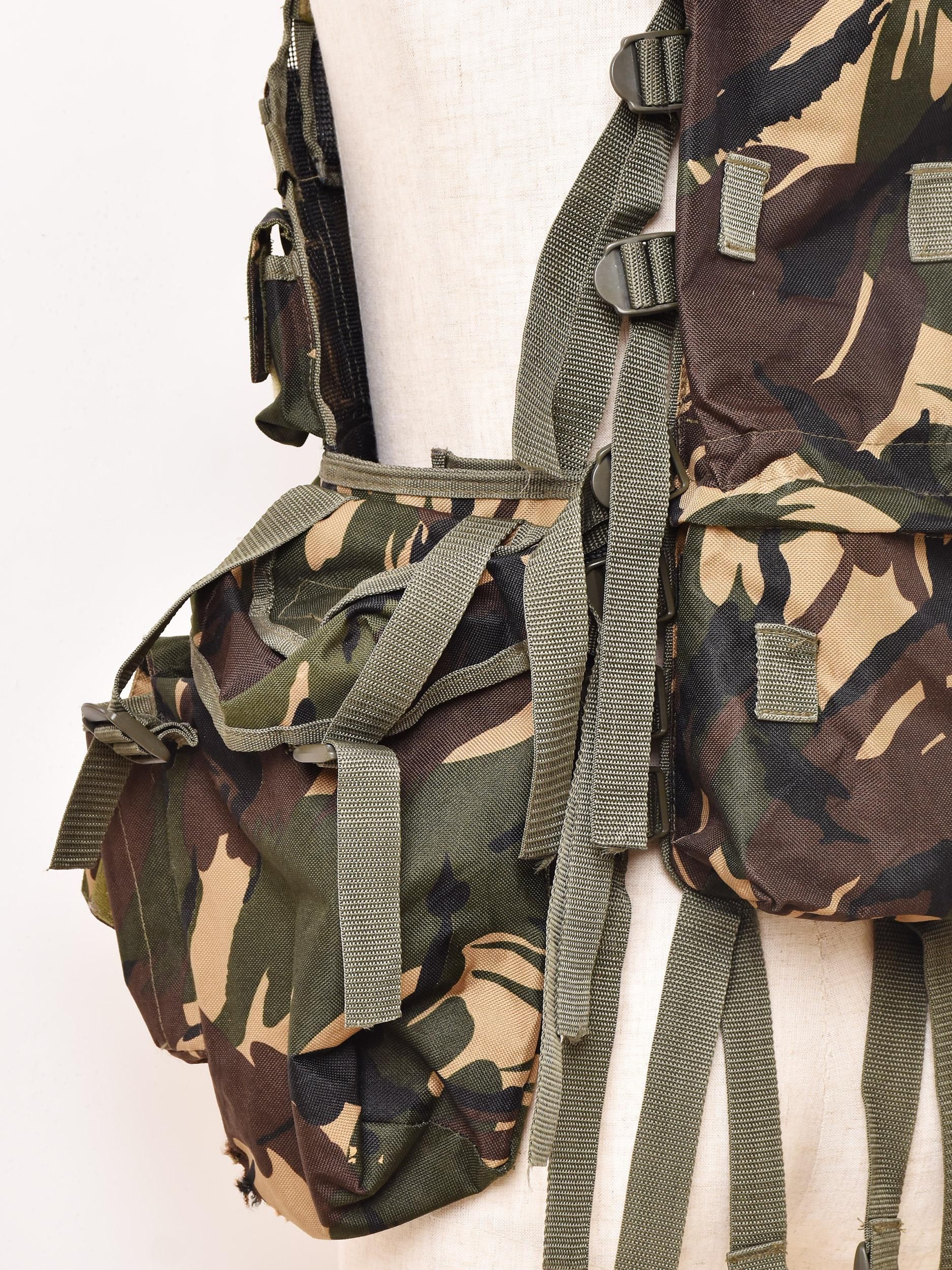 イギリス軍 DPMカモフラージュ柄 P83型 アサルトベスト - 古着屋