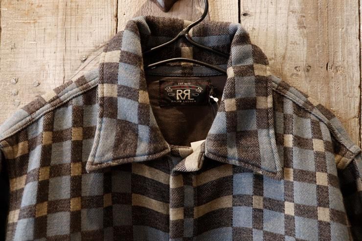 RRL(ダブルアールエルラルフローレン):ジャガードシャツジャケット