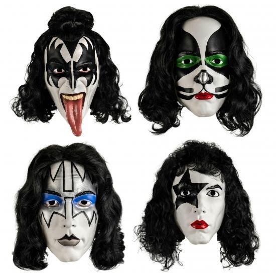 キッス マスク 4種セット KISS - Deluxe Injection Mask Set of 4 正規